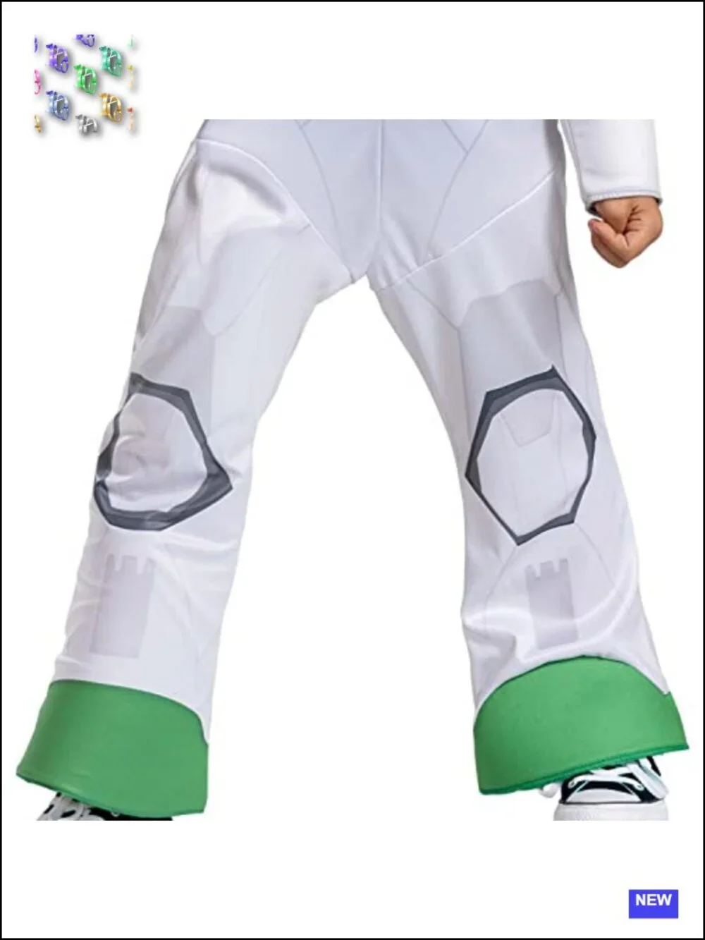Space Hero Kids Costume - White, Green & Purple